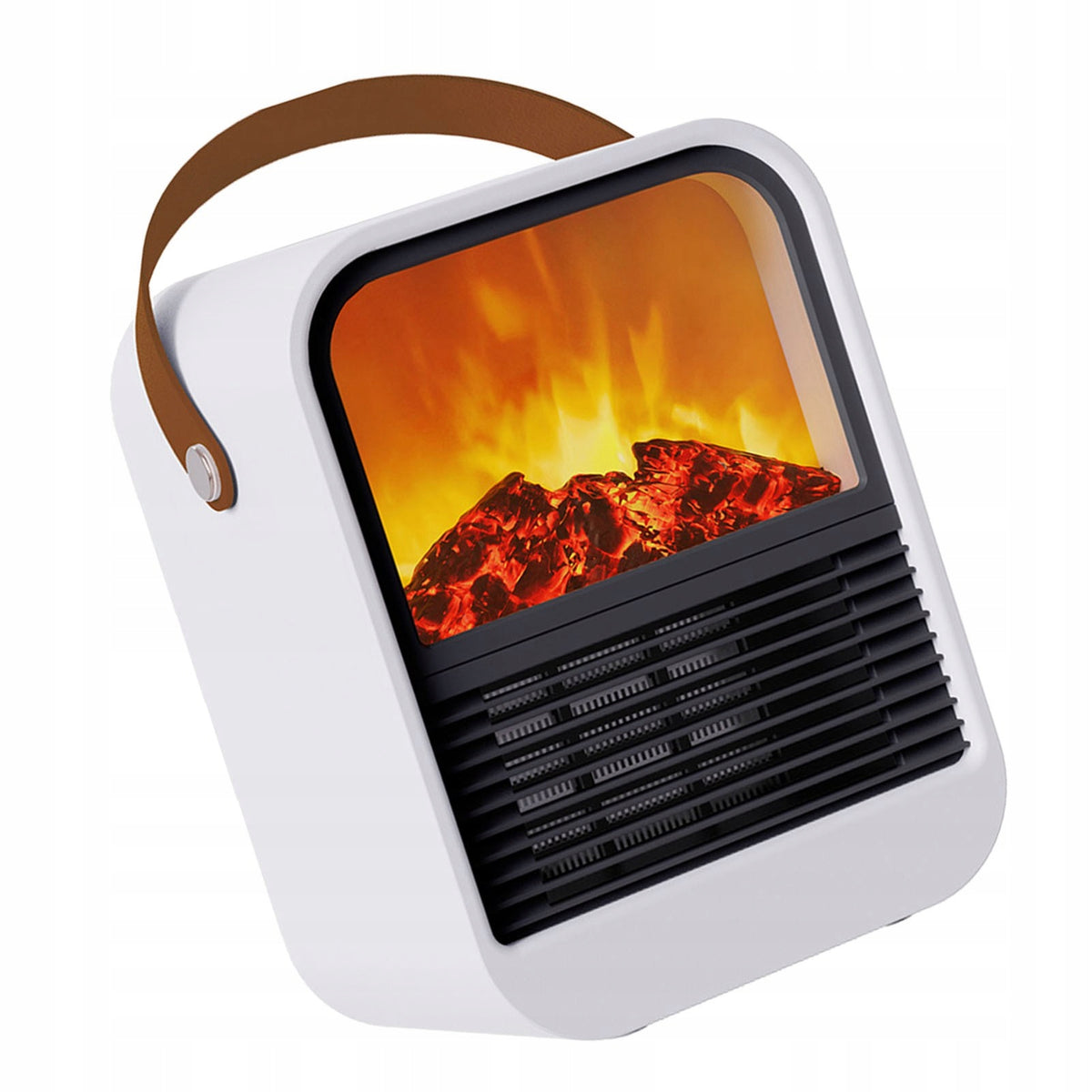 Small Heaters, Realistic Portable Flame Heater for Home Kind other