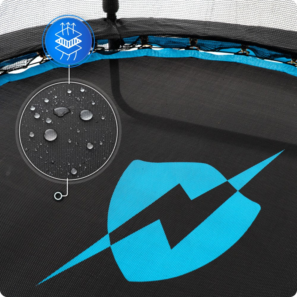 Small Home Trampoline for Kids 4.5FT 140CM Easy Assembly Safe Brand Thunder