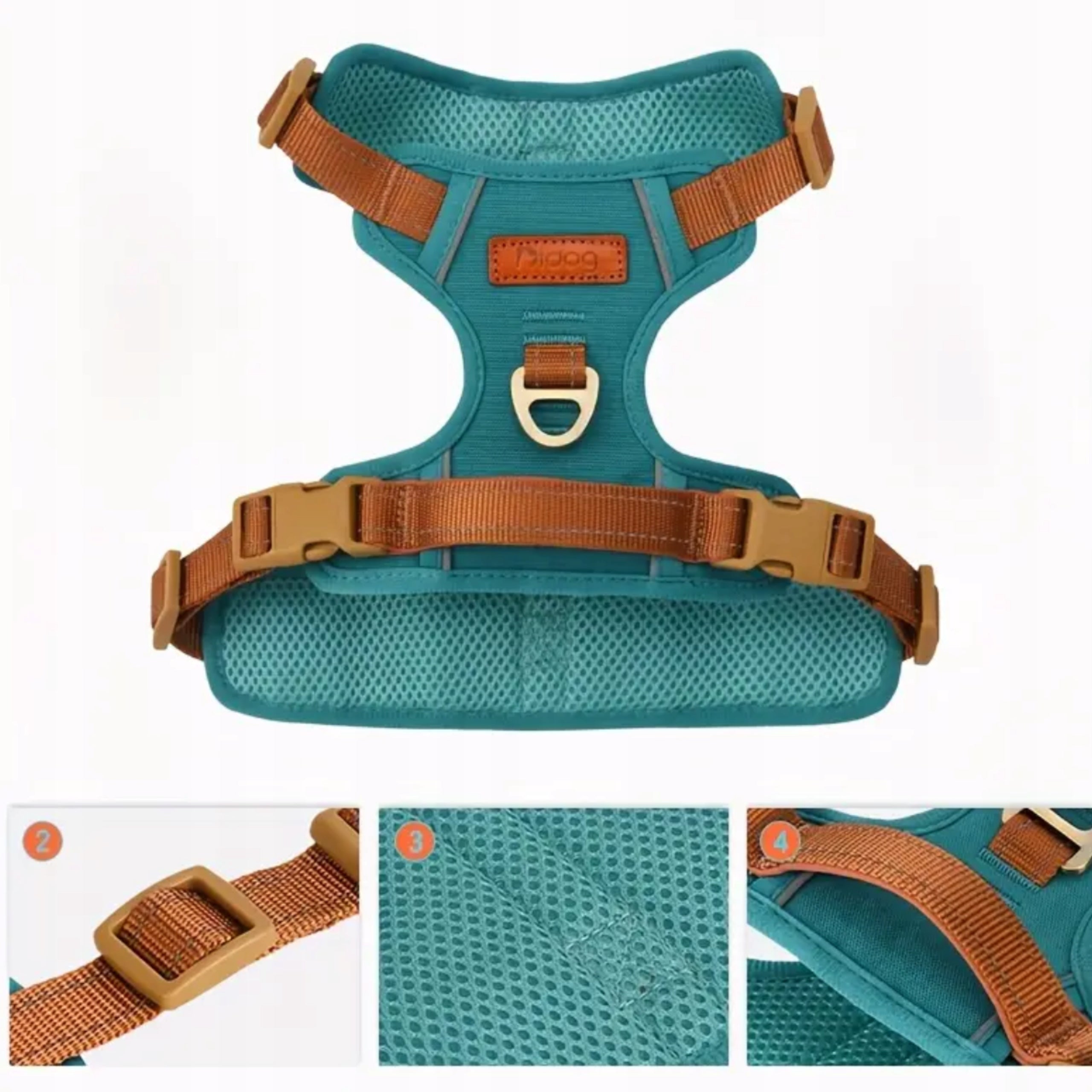Small/Large Dog Harness Strong Easy Walk Adjustable M Reflective Trade name Szelki Dla Małego / Dużego Psa Mocne Easy Walk Regulowane Odblaskowe guard