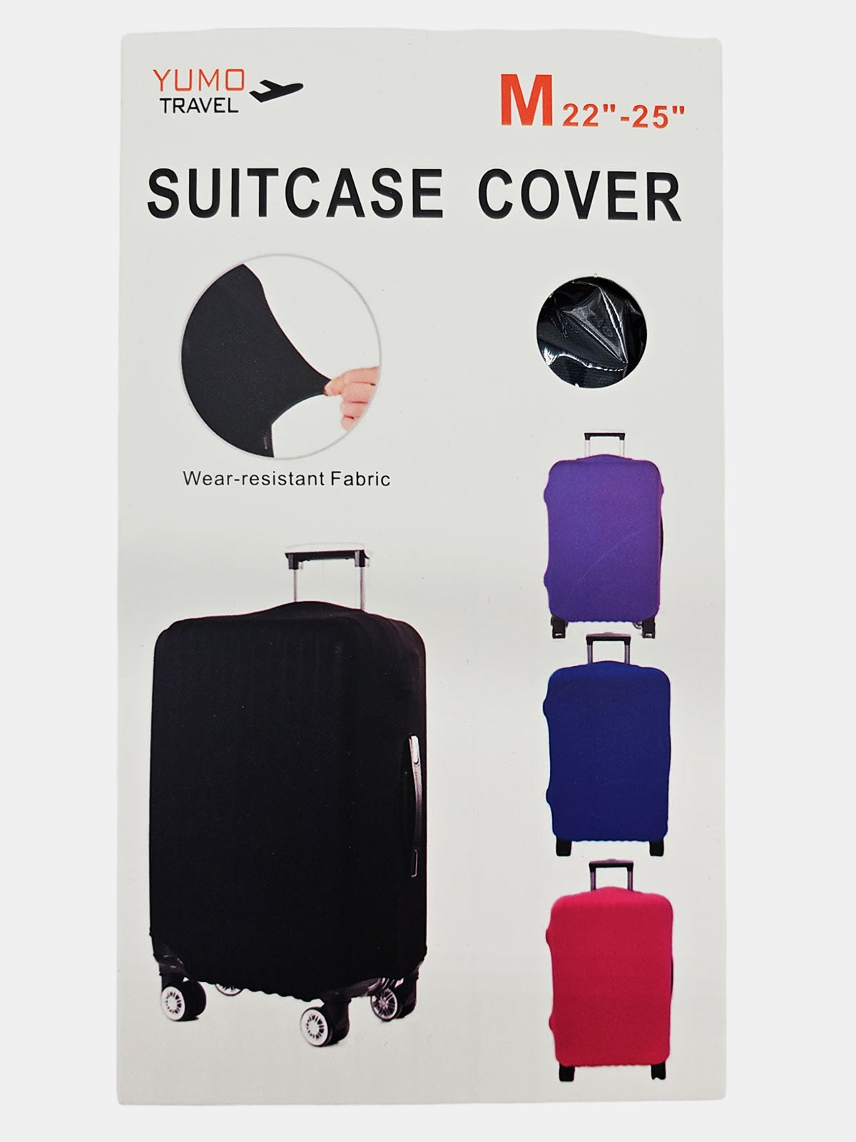Small Travel Suitcase Cover Protective Luggage Pouch Small M Black Manufacturer code 999CKWSZ-8721