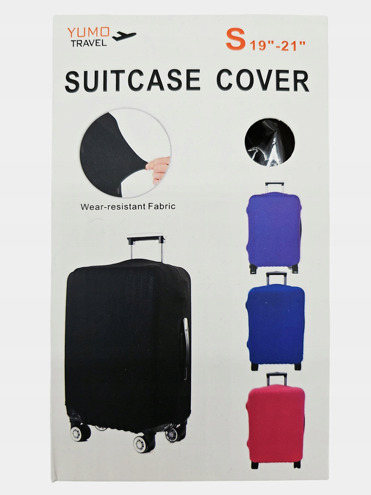 Small Travel Suitcase Cover Protective Luggage Pouch Small M Navy Blue Manufacturer code 999CKWSZ-8720