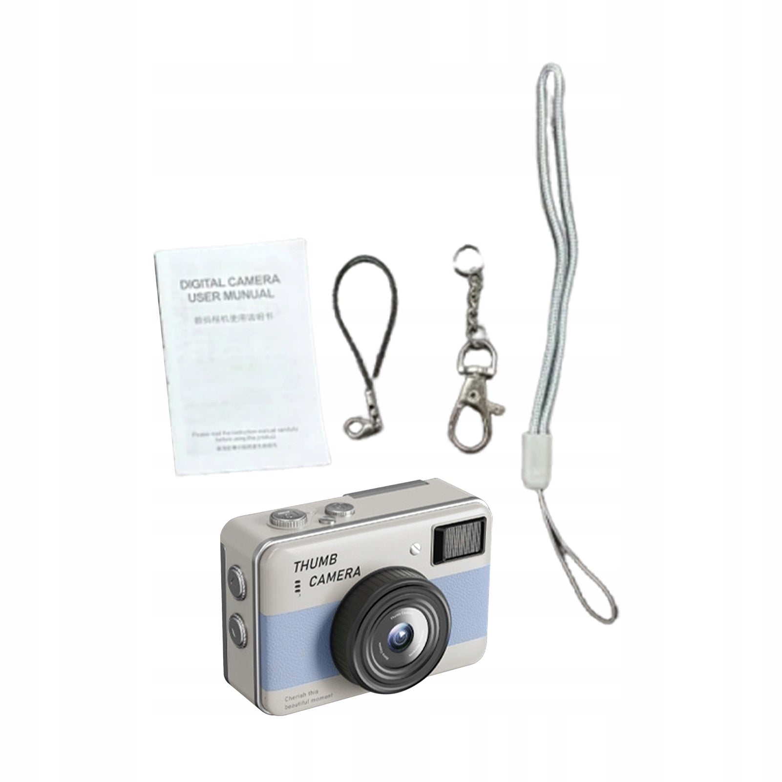Small Video Recorder Keychain Digital Camera Screen 1,47 inch Portable Small