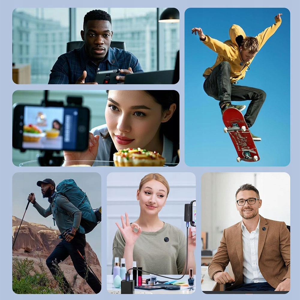 Small Wireless Microphone Wireless Condenser Microphone Recording Manufacturer code Mikrofon Krawatowy Bezprzewodowy Mike S13