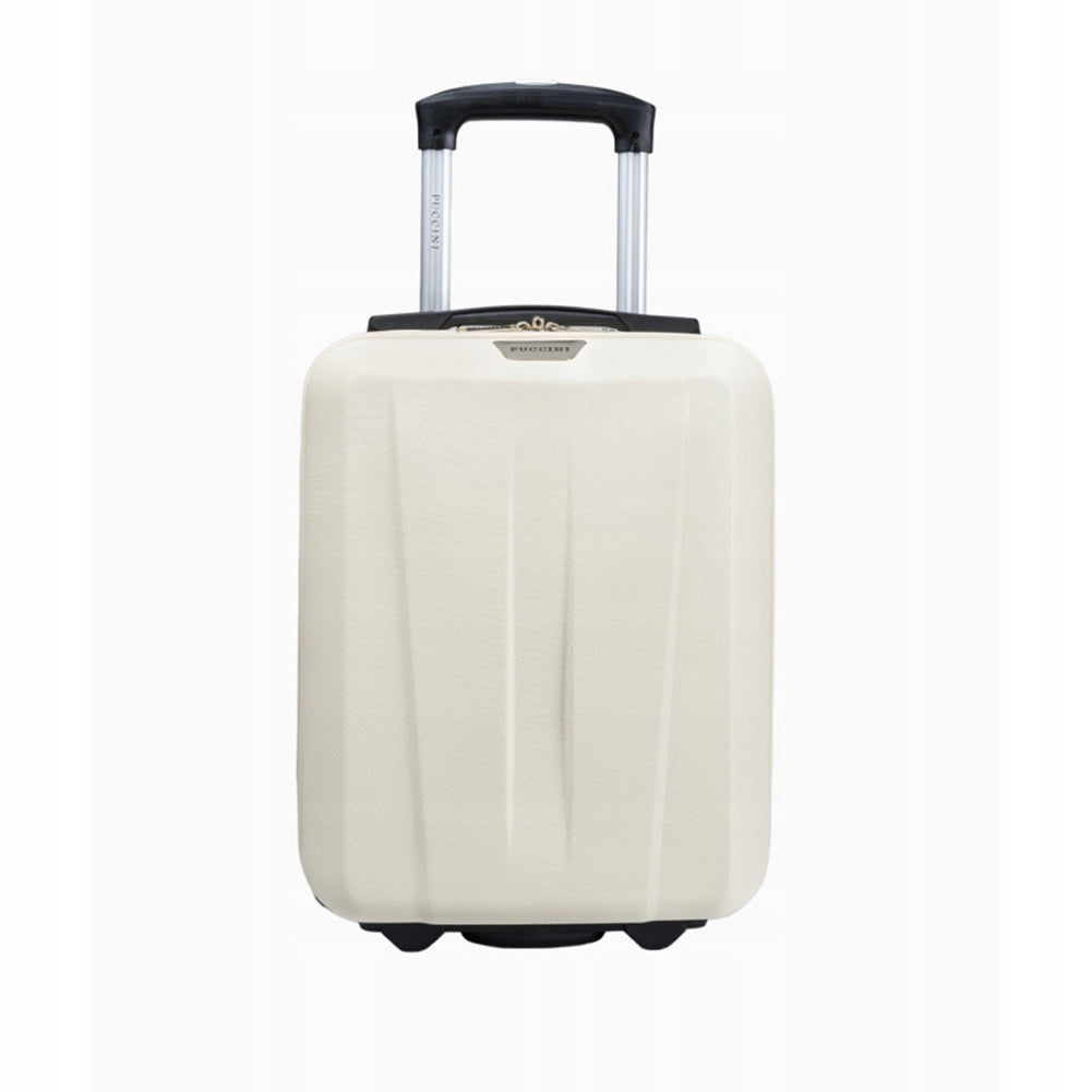 Small cabin suitcase PUCCINI PARIS ABS03D 0 White Height 40 cm