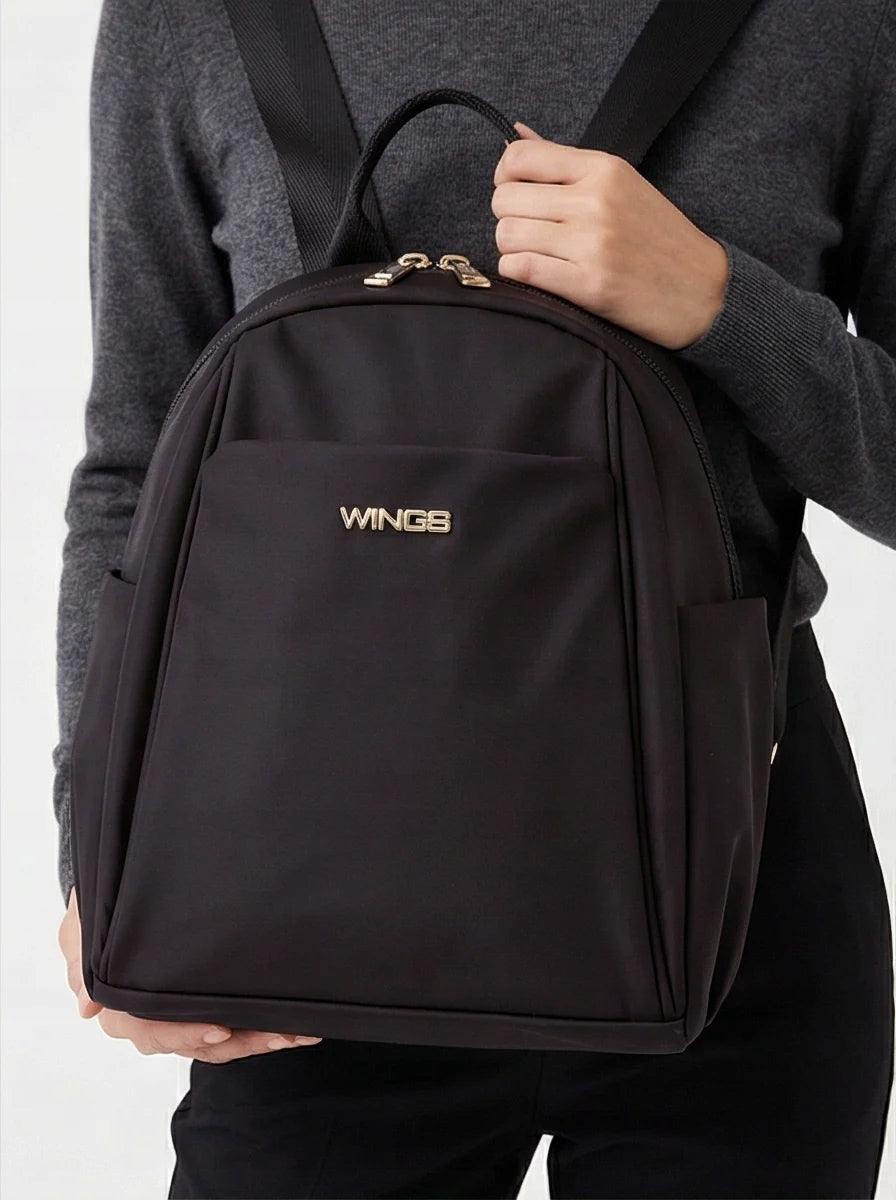 Small city backpack WINGS ROSELLA BLACK Packaging status original