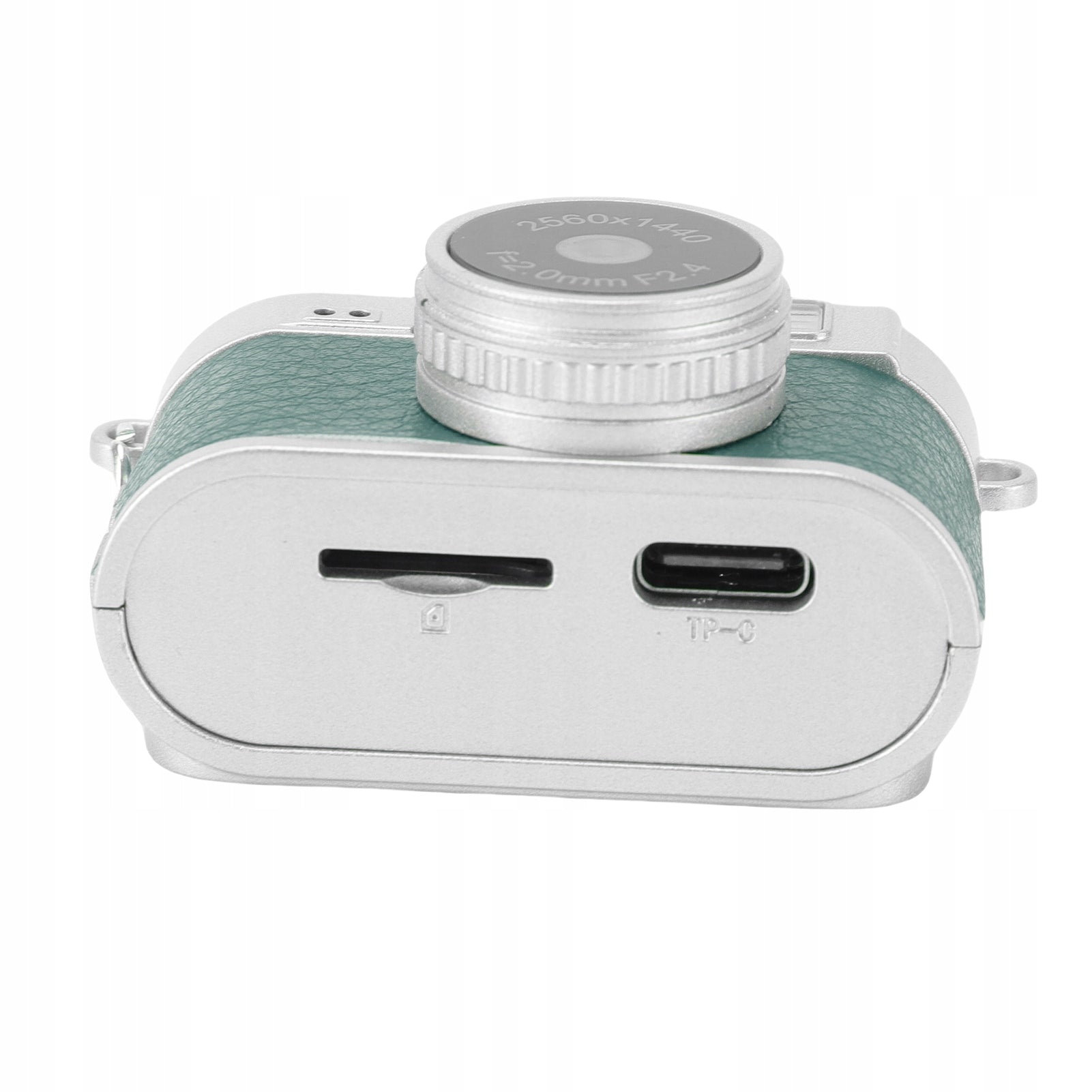 Small digital camera with keychain. Compact portable RJ recorder