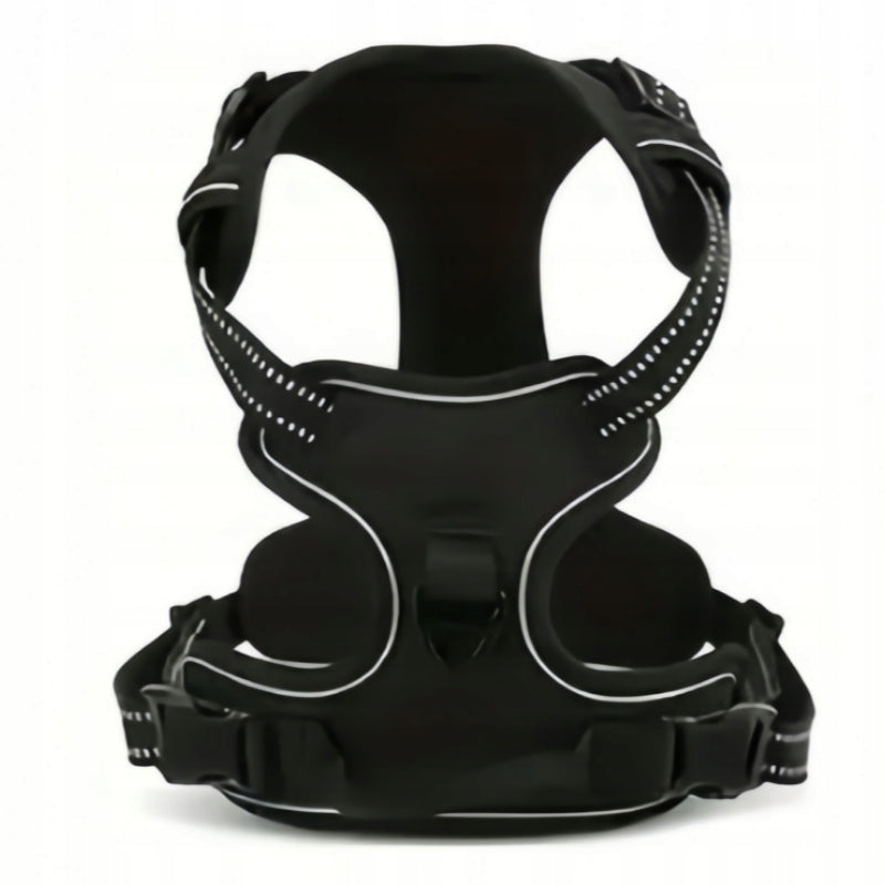 Small dog HARNESS PRESSURE-FREE black S 34-63cm Size S