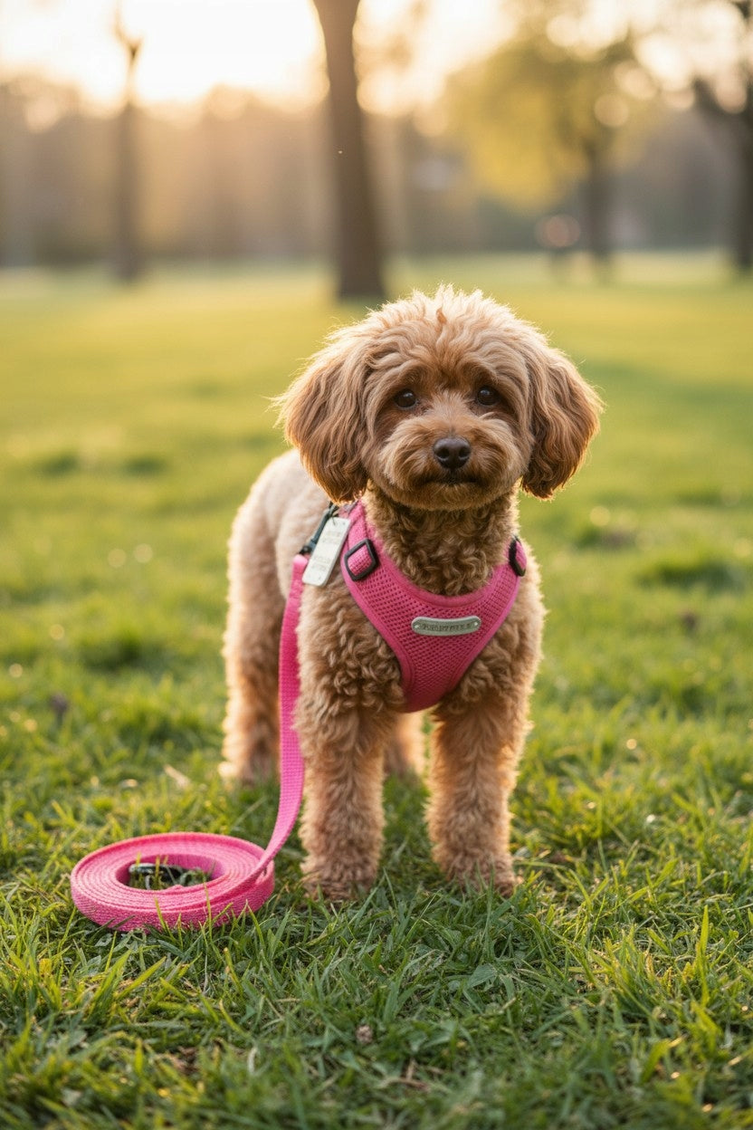 Small dog leash 5M 10MM orange light strong material ShelbyPets Kind traditional
