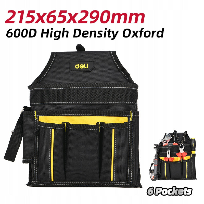 Small electrician bag, assembly belt Deli EDLP08