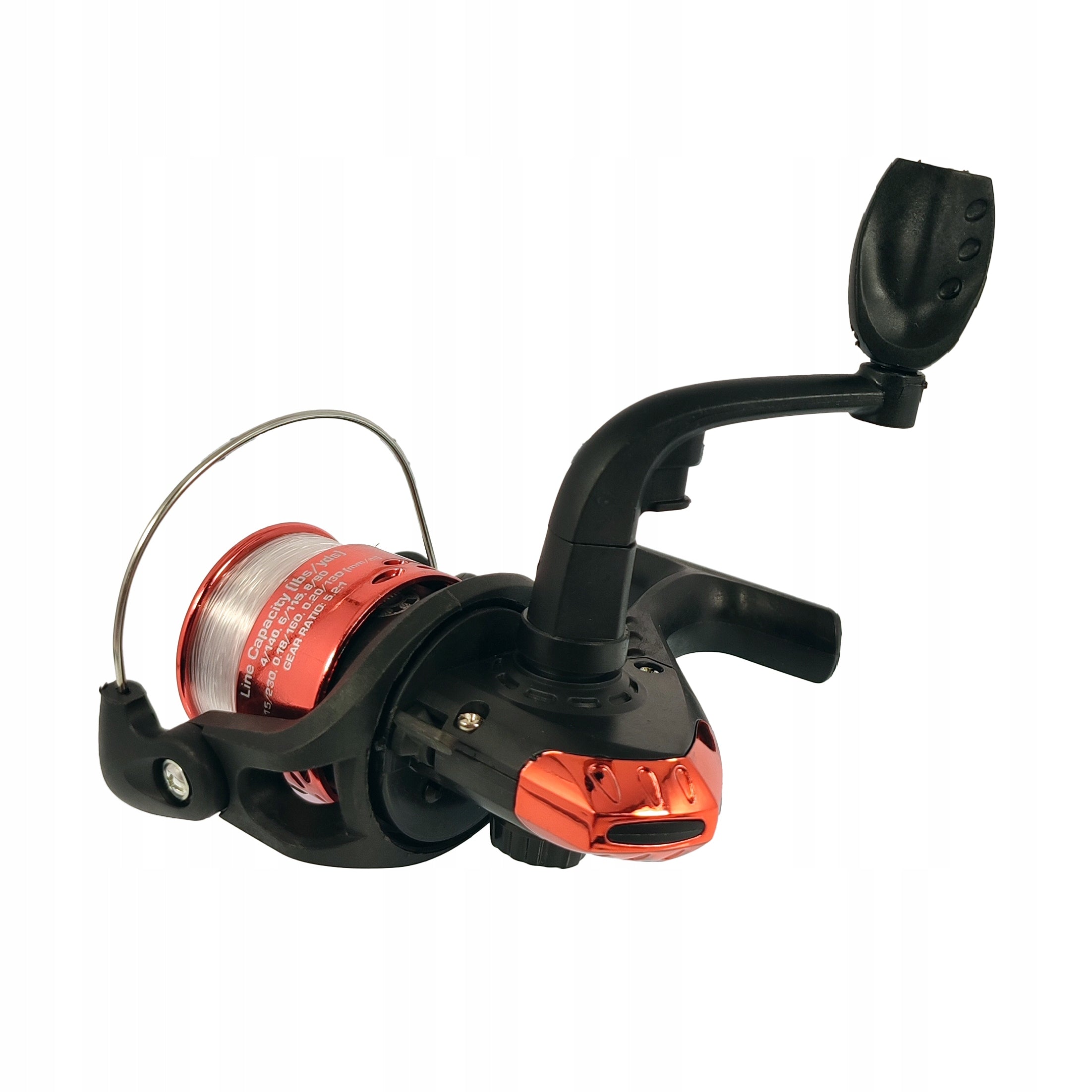 Small reel 5.2:1 with fishing line light universal Manufacturer code GN200K