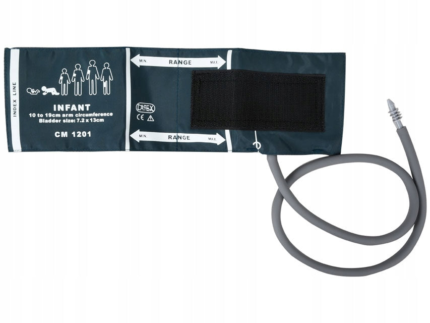 Small sleeve cuff 10-19cm for electronic blood pressure monitor with 1-snake