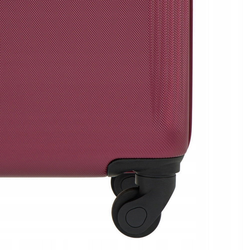 Small suitcase PUCCINI SAN DIEGO ABS025C 3B Burgundy Kind hard