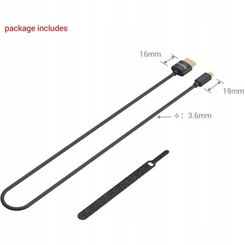 Smallrig 3042, Micro HDMI – Full HDMI, 35 cm 