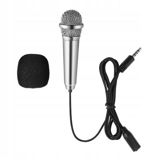 Smallest KARAOKE MICROPHONE FOR PHONE PORTABLE Brand Roneberg