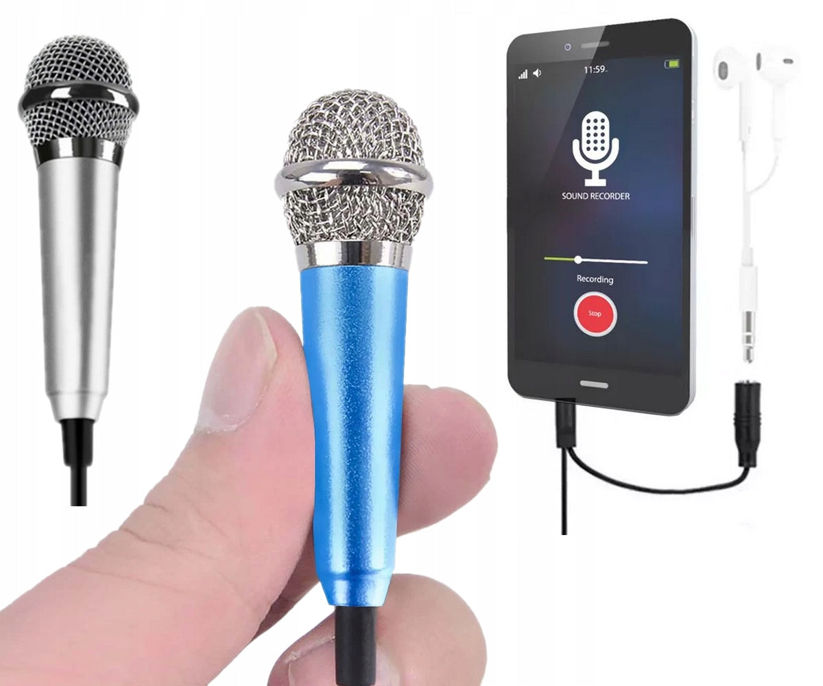 Smallest KARAOKE MICROPHONE FOR PHONE PORTABLE