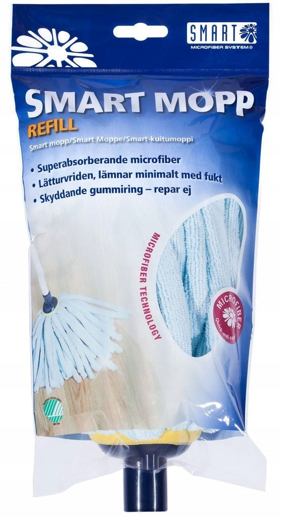 Smart ABSORBENT MICROFIBER STRIP MOP Brand Smart Microfiber System