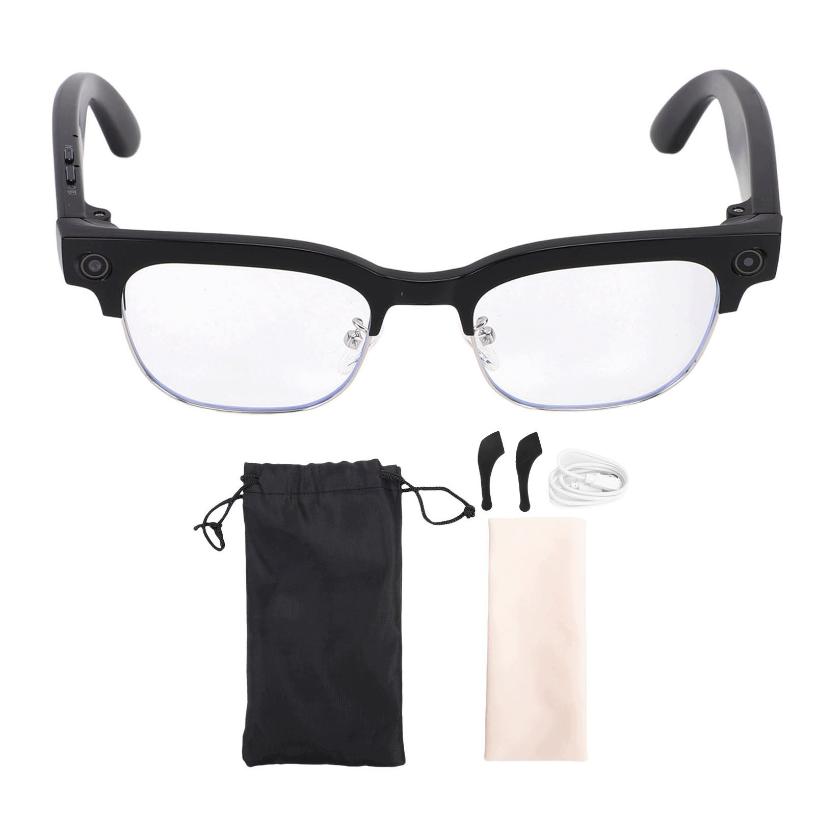 Smart AI Glasses with 8MP Camera and Stand Multifunctional NU Model 7503TARD