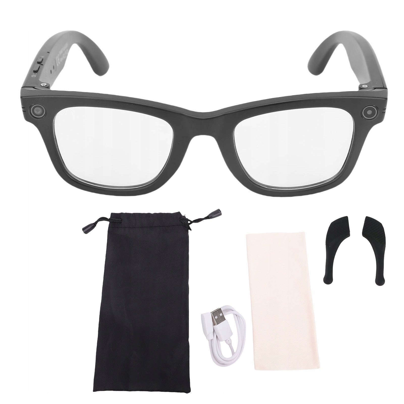 Smart AI Translation Glasses with 8MP WiFi Bluetooth 8O Camera