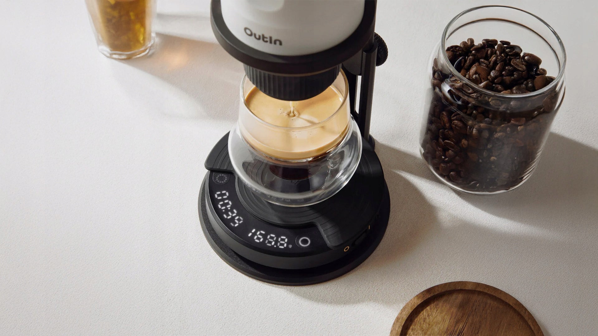 Smart Coffee Scale OUTIN Precision Compact Portable Manufacturer code OT-SCL-01