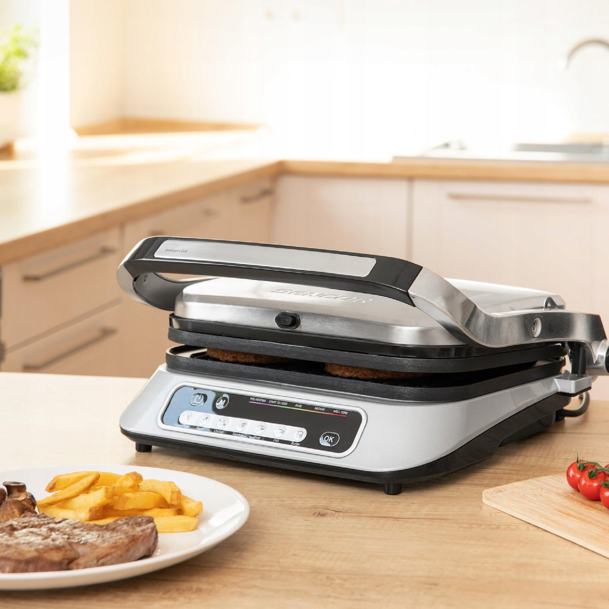 Smart Electric Grill Sencor SBG 6031SS Temperature control no