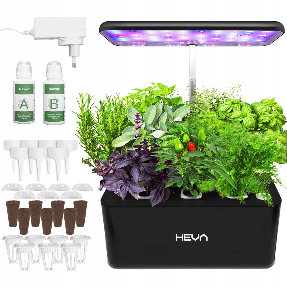 Smart Hydroponic Pot HEVA LED Plant Growth Lamp SET