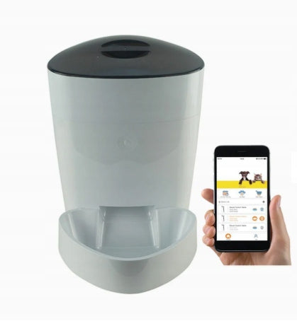 Smart Paws Automatic Food Feeder WiFi Pet Cat Dog Dispenser