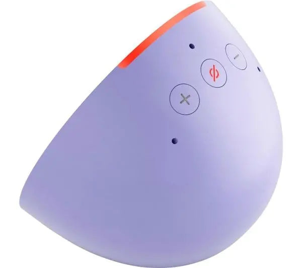 Smart Portable Speaker Amazon Echo Pop Lavender WIFI Bluetooth Product weight 196 g