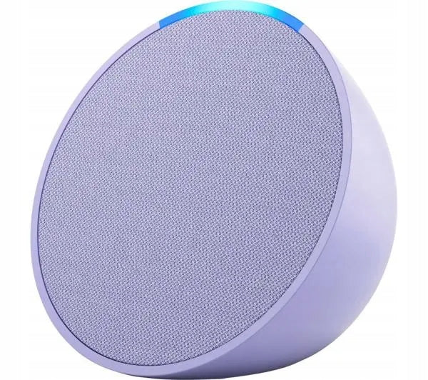 Smart Portable Speaker Amazon Echo Pop Lavender WIFI Bluetooth