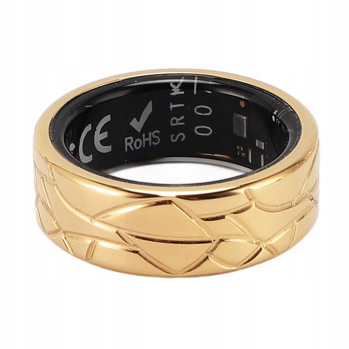 Smart Ring Black r 9 19,1 mm Waterproof Brand no brand