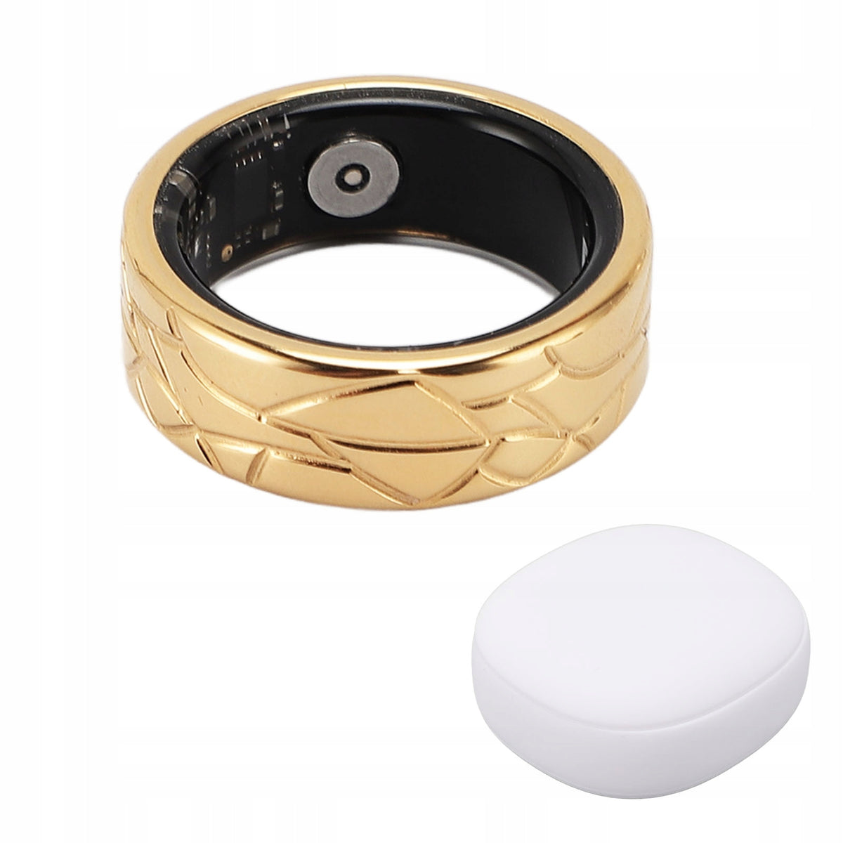 Smart Ring Black r 9 19,1 mm Waterproof Packaging status original