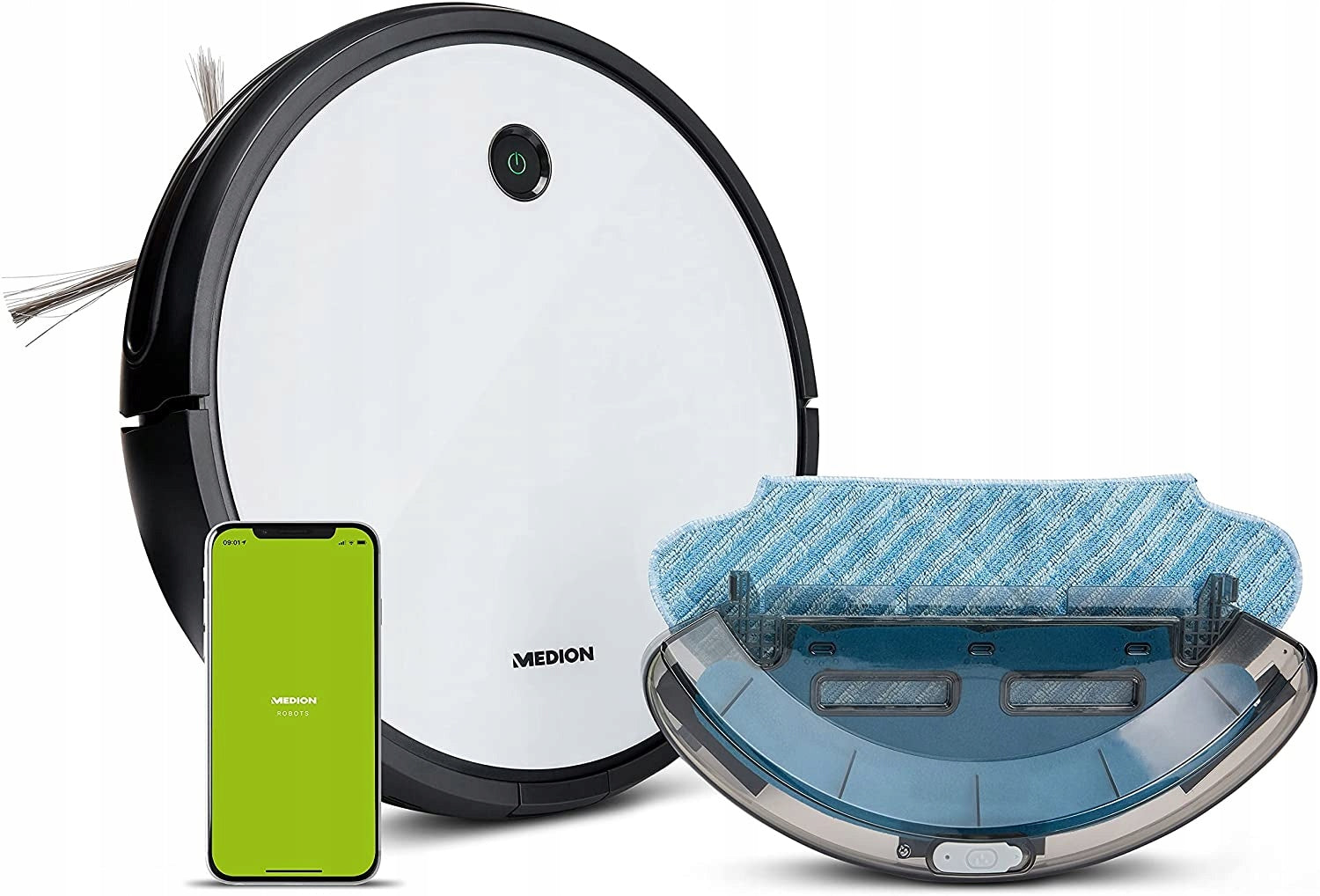 Smart Robot Cleaning Vacuum Cleaner MD19601 SW+ Application