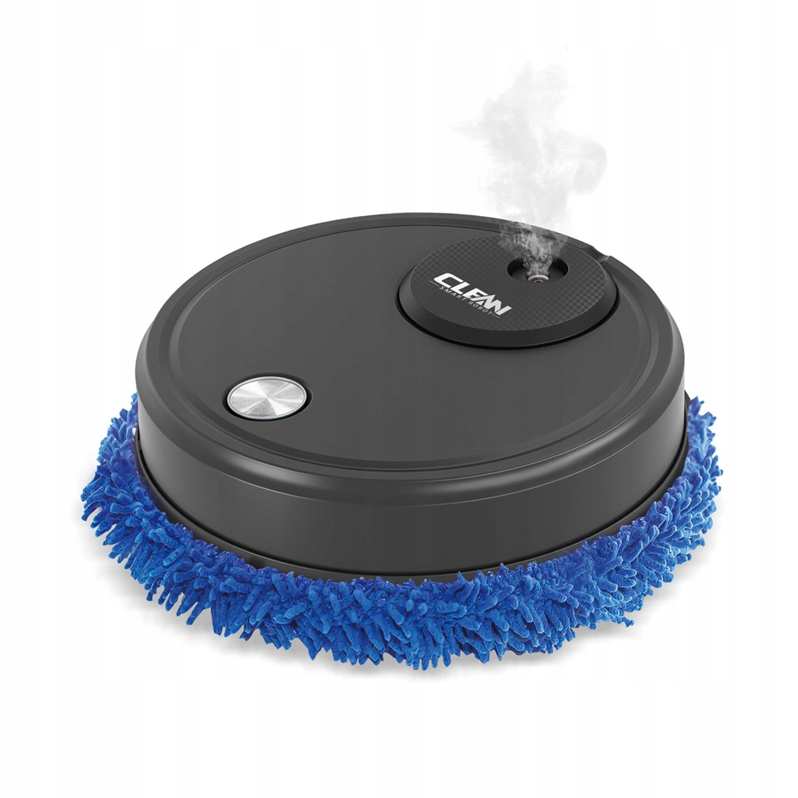 Smart Robot Vacuum Mopping Rechargeable for Pet Hair Household black