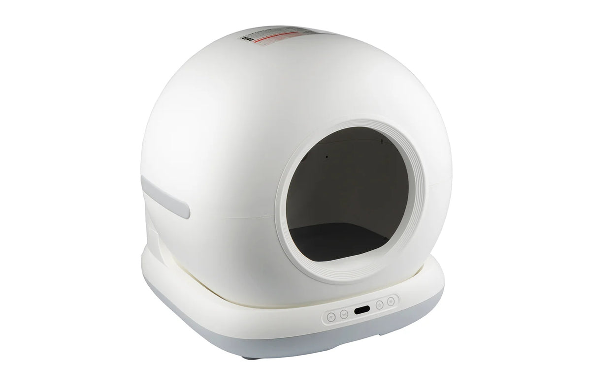 Smart Self-Cleaning Cat Litter Box CLB-W1 Wi-Fi White Myers Packaging status original