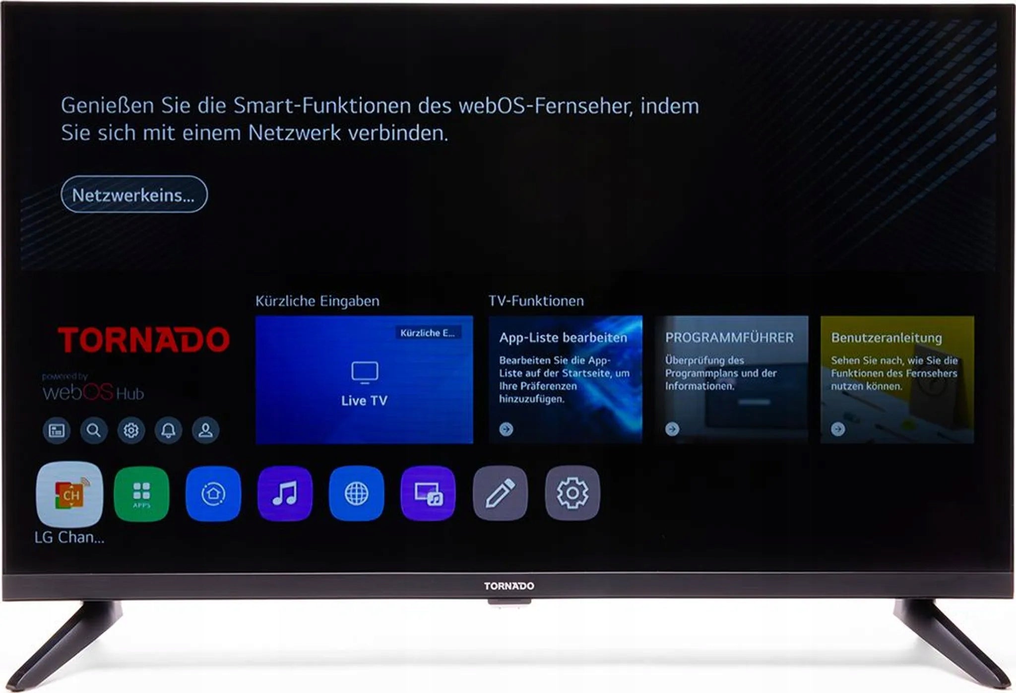 Smart TV 32 inch Tornado 32ES4301L 32" HD WebOS LED Manufacturer code 32ES4301L