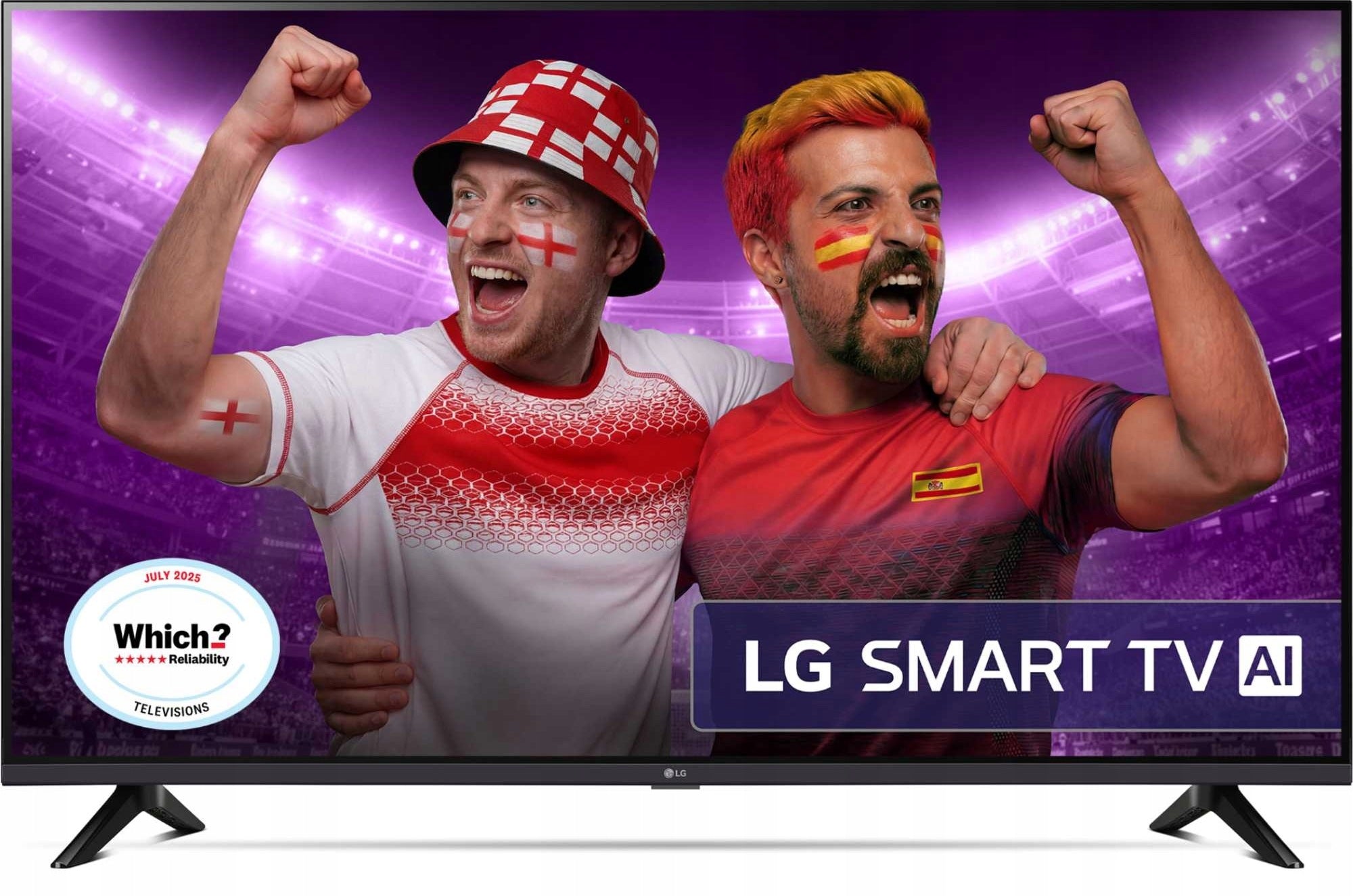 Smart TV 43" LG 43LR60006LA Full HD WebOS DVB-T2 HEVC HDR10