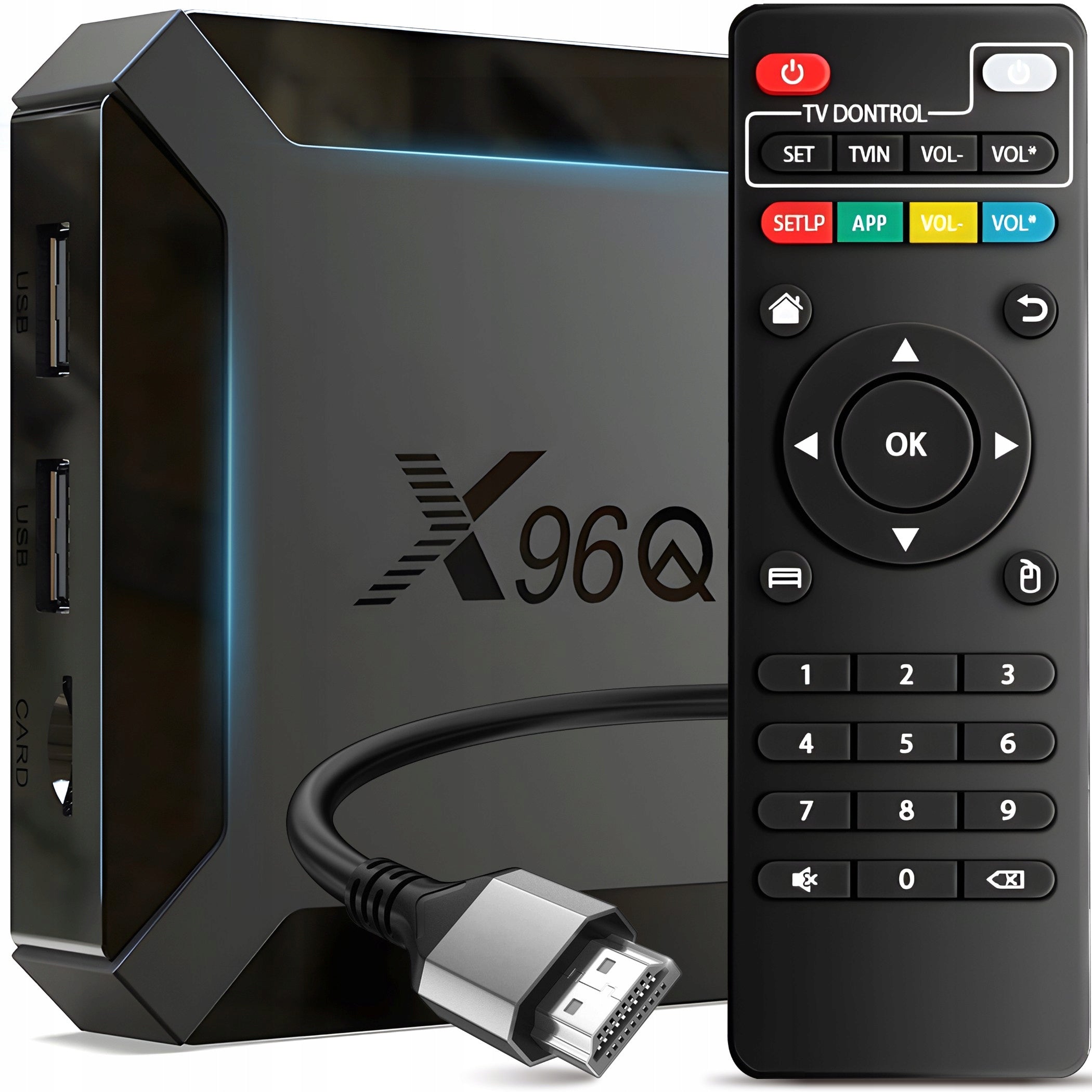 Smart TV Box Android 10 WiFi Bluetooth 4K TV Attachment 16GB
