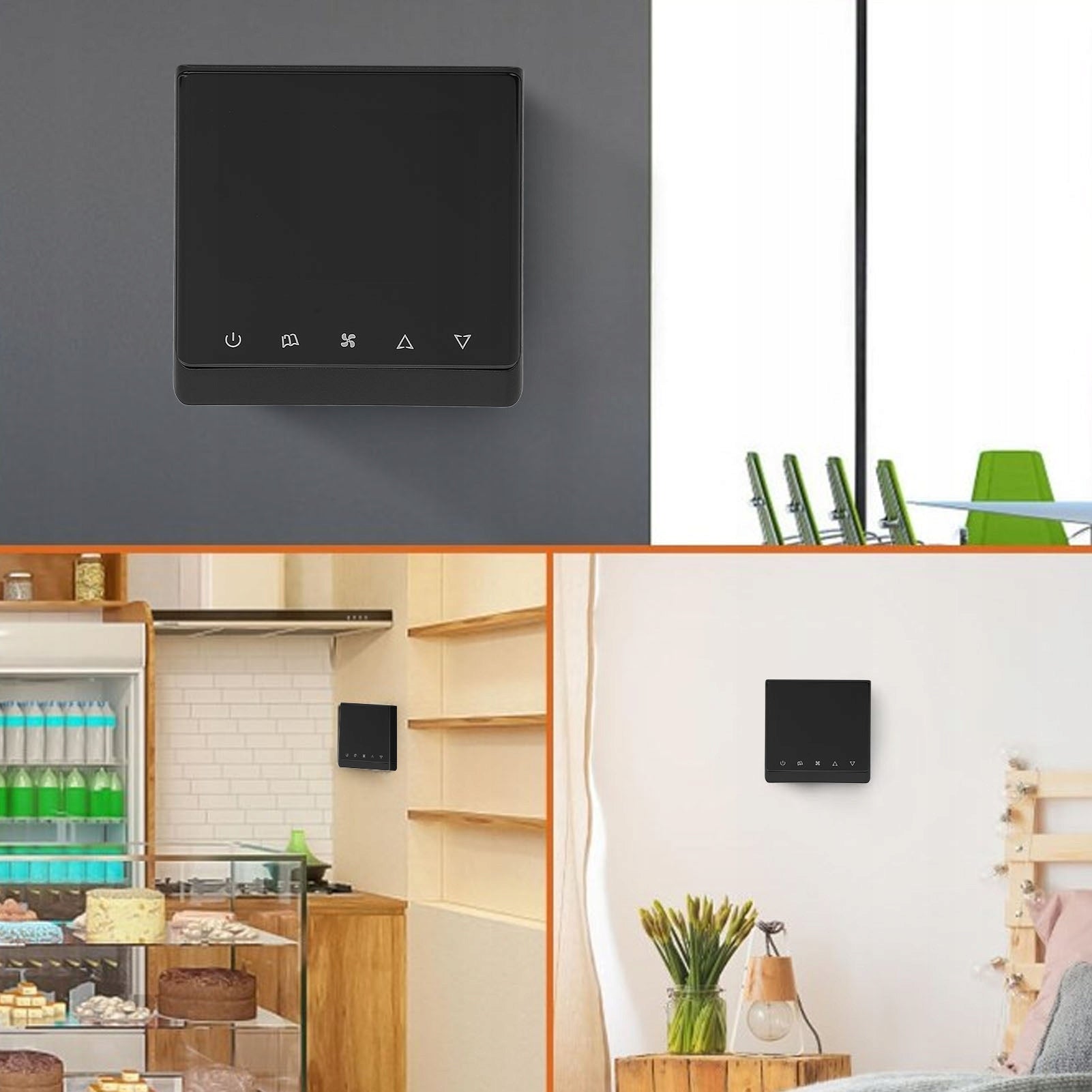 Smart Thermostat LCD Screen Accurate Smart Thermostat Controller QY Type not specified