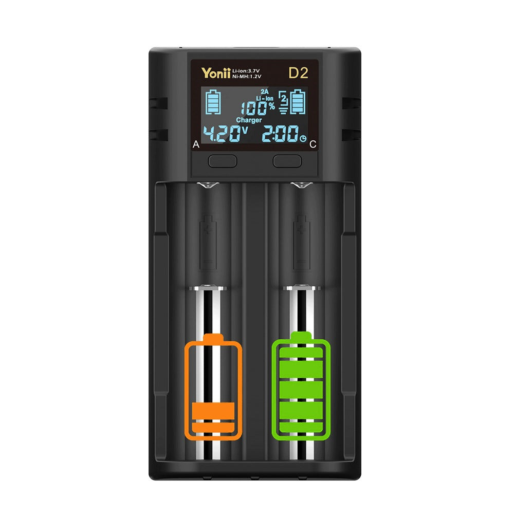 Smart USB LCD charger, dual socket design Brand no brand