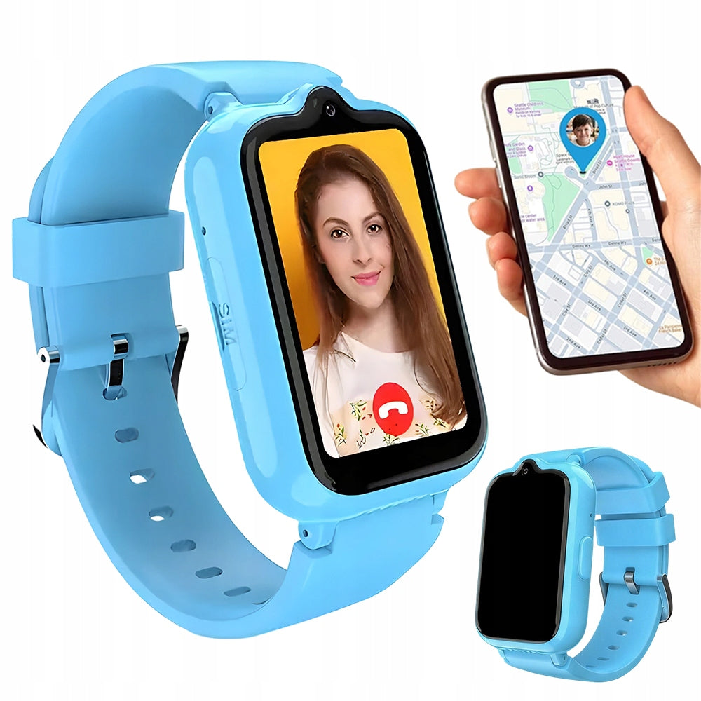 Smart Watch Gps Children's Waterproof Touch With Locator Sauce Packaging status original