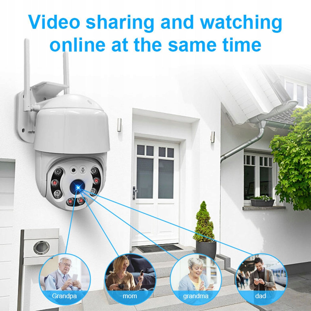 Smart WiFi 1080P Camera System Waterproof Wireless Security Camera