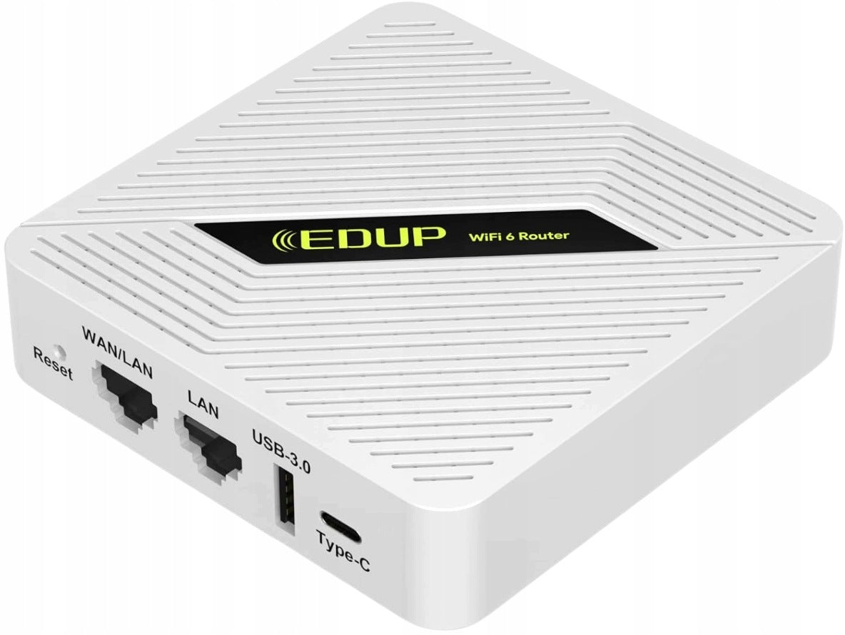 Smart Wifi Router System dual band AX1800 WiFi 6 LAN EDUP 1800Mb/s Starlink