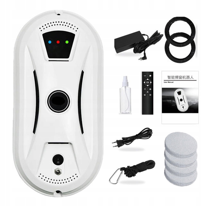 Smart Window Cleaning Robot Glass Remote Control Automatic 10 Overlays