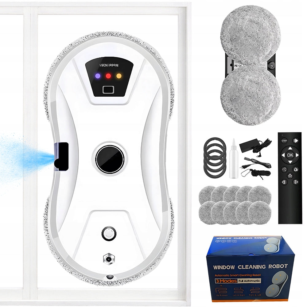 Smart Window Cleaning Robot Mirror Set +10 Mop