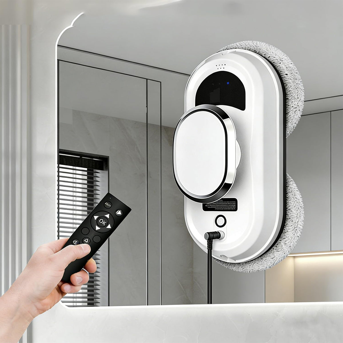 Smart Window Cleaning Robot Window Mirror AUTO-SPRAYER Washer SET Brand no brand