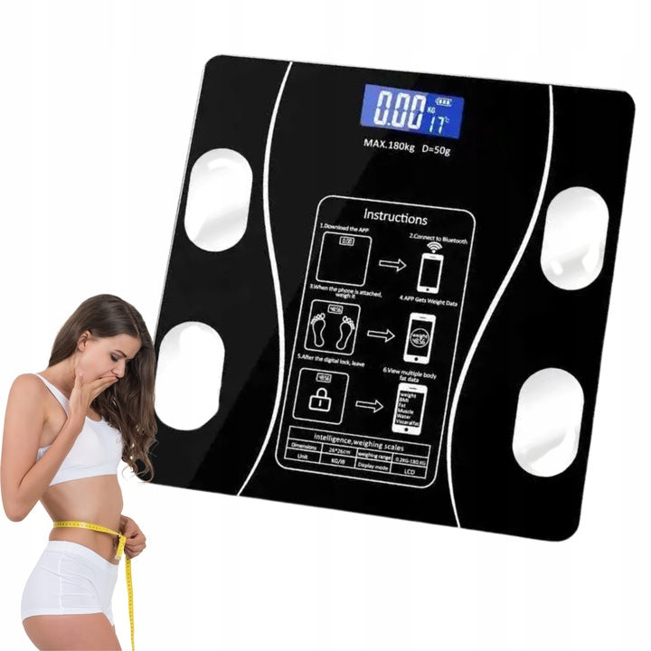 Smart bathroom scale analytical SMART 25in1 max 180kg BLUETOOTH Packaging status original