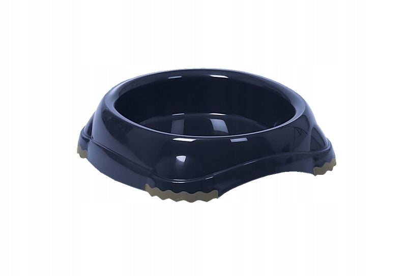 Smart cat bowl 0.2L on rubber navy blue YARRO