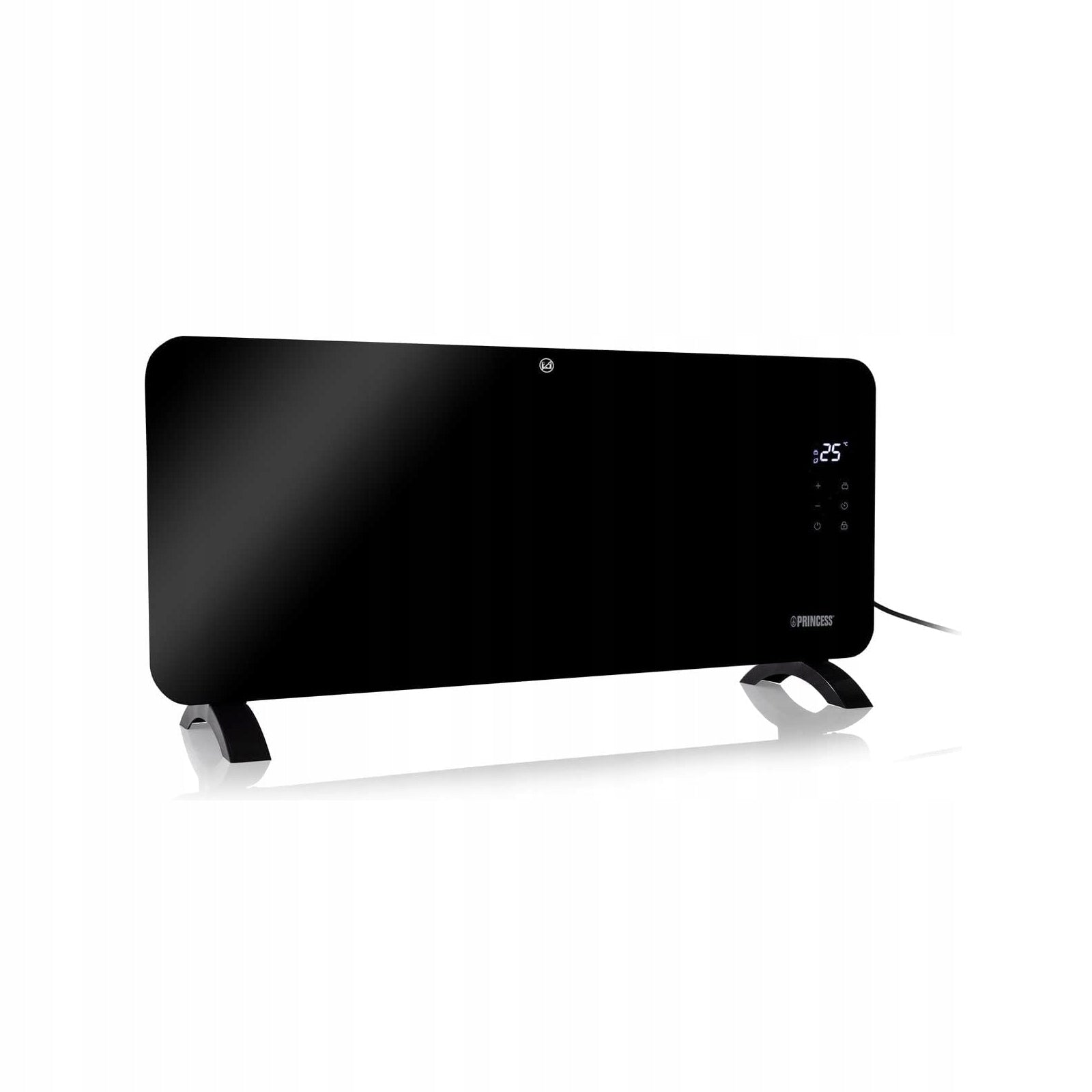 Smart glass panel radiator PRINCESS 01.348200.01.001 black