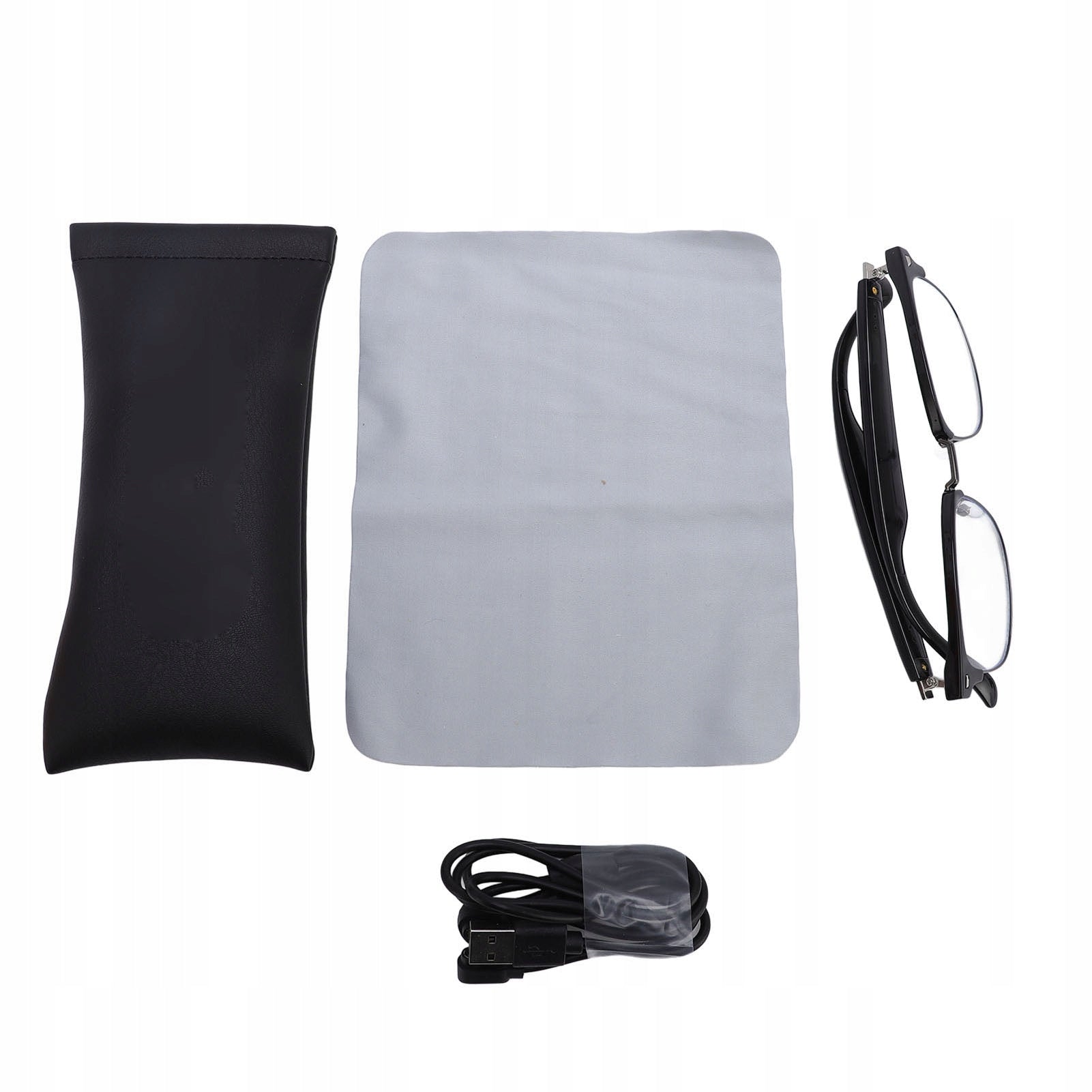 Smart glasses with microphone and host against blue G6 Manufacturer code AG250320012139