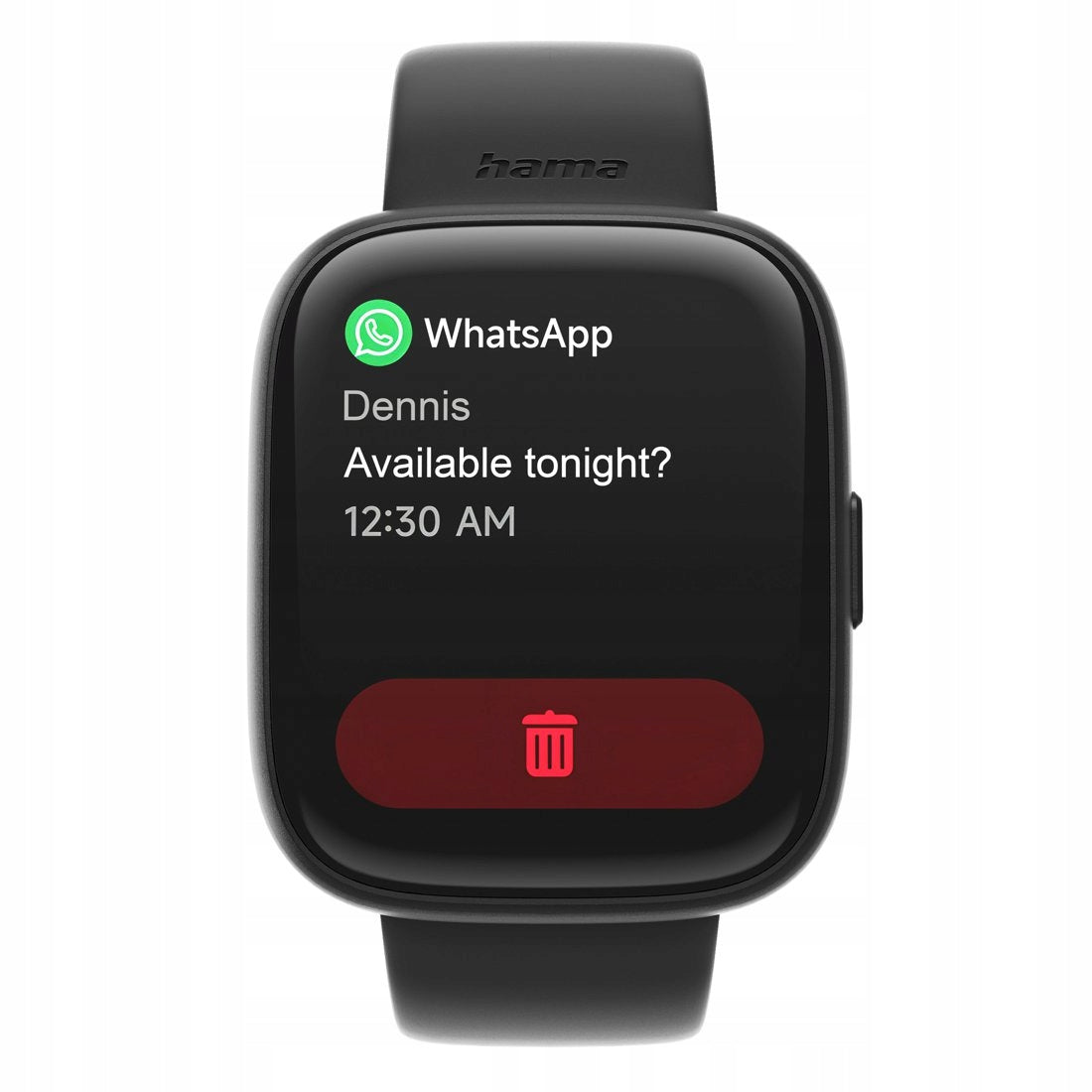 Smart hodinky Hama Smartwatch 4000 čierne Brand Hama