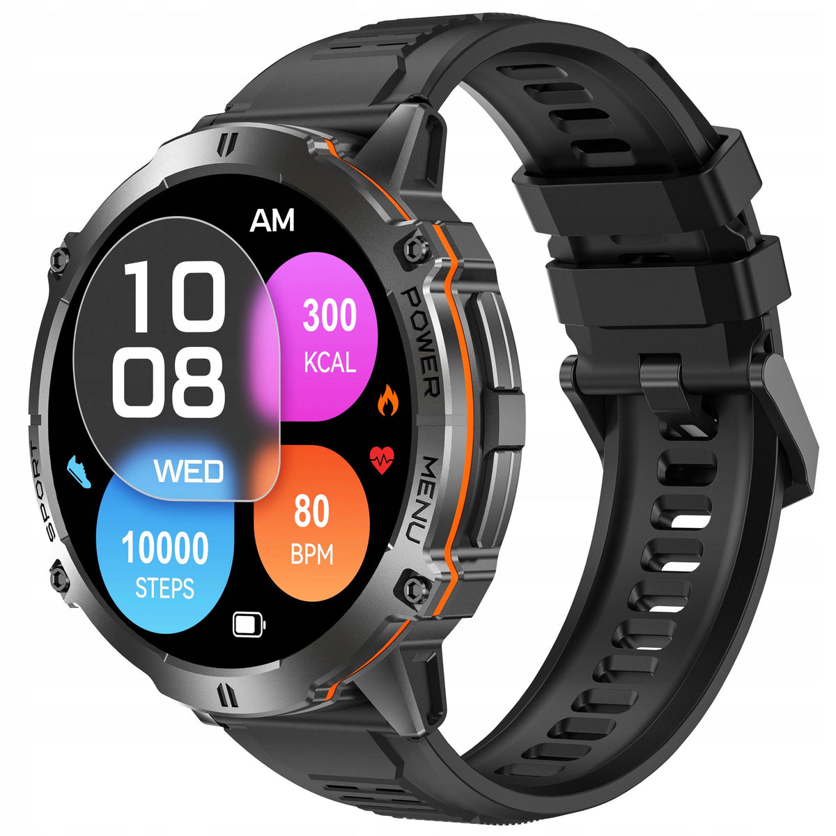 Smart hodinky Valdus VD45-PRO-11R black